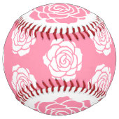 ピンクローズソフトボール ソフトボール (裏面)