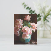 ピンクローズチャールズコートニーカーランポストカード ポストカード (スタンド正面)