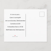 ピンクローズドリームキャッチャーフローラ夢 案内ポストカード (裏面)