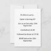 ピンクローズドリームキャッチャーフローラ夢 案内状 (裏面)