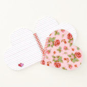 ピンクローズノート ノートブック (内部)