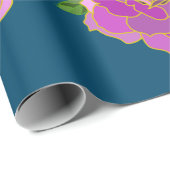 ピンクローズハッピーマザーズデー ラッピングペーパー (ロールコーナー)