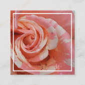 ピンクローズハートエンクロージャカード エンクロージャーカード (正面)