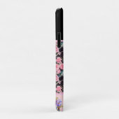 ピンクローズバラ水彩ヴィンテージカスタマイズ可能 Case-Mate iPhoneケース (裏面/右)