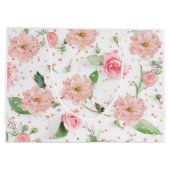 ピンクローズパラダイス ラージペーパーバッグ (裏面)