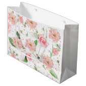 ピンクローズパラダイス ラージペーパーバッグ (正面アングル)