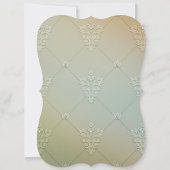 ピンクローズパールブライダルティーパーティー 招待状