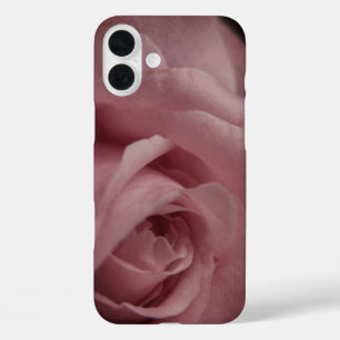 ピンクローズフォンケース iPhone 16 PLUSケース