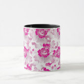 ピンクローズフラワープラントラブリーガーデン マグカップ (中央)