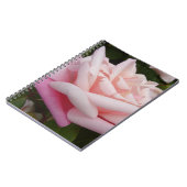 ピンクローズフラワーボーナスガーデンフローラガーデン ノートブック (左側)