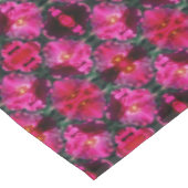 ピンクローズフラワー抽象芸術 テーブルクロス (アングル)
