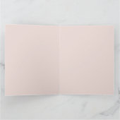 ピンクローズフローラグリッタースウィート16祖父母 カード (内部)