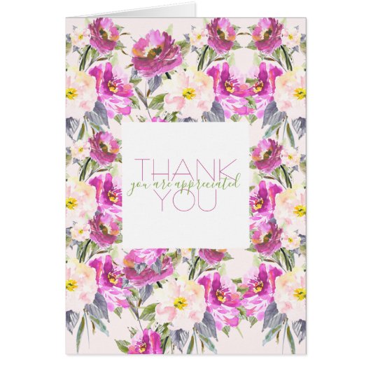 ピンクローズフローラサンキュー (正面)