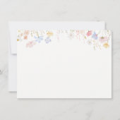 ピンクローズフローラレシピカード (裏面)