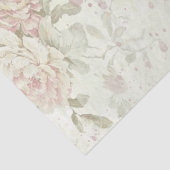 ピンクローズフローラヴィンテージアンティーク分離 薄葉紙 (詳細)