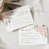 ピンクローズフローラ結婚の詳細エンクロージャカード エンクロージャーカード