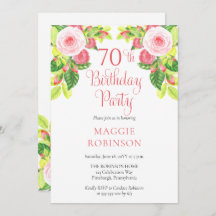 ピンクローズフローラ70thバースデーパーティー