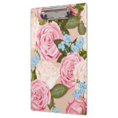 ピンクローズブッシェルブーケ |フラワークリップボード クリップボード (左)