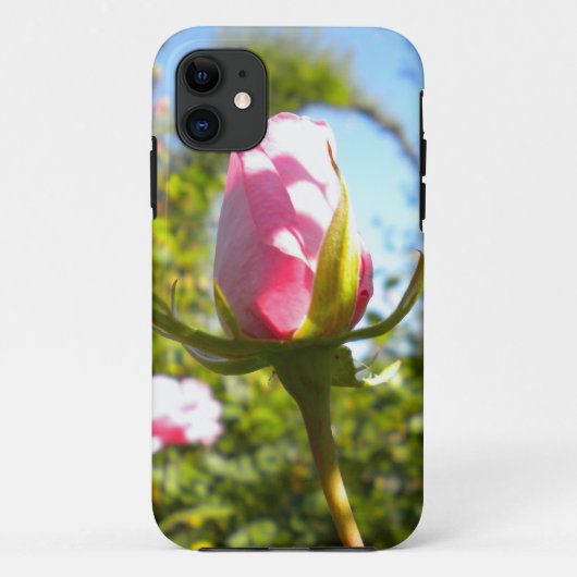 ピンクローズブドiPhone 5ケース Case-Mate iPhoneケース (裏面)