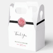 ピンクローズブラックリ結婚ボン フェイバーボックス (オープン)