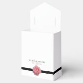 ピンクローズブラックリ結婚ボン フェイバーボックス (オープン)