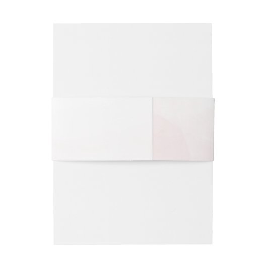 ピンクローズブーケモノグラム結婚ズ 招待状ベリーバンド (裏面例)