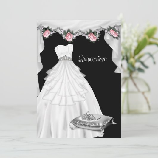 ピンクローズプリンセスキンセアニェラ 招待状 (スタンド正面)