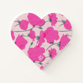 ピンクローズプリント ノートブック (裏面)