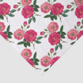 ピンクローズプリント 薄葉紙 (詳細)