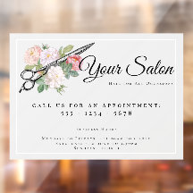 ピンクローズヘアサロンオープンアワーズライトグレー