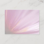 ピンクローズペタルシート座席表 プレイスカード (裏面)