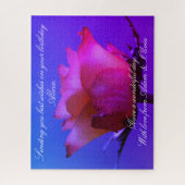 ピンクローズペルソナライザブルジグソーパズル ジグソーパズル (縦)