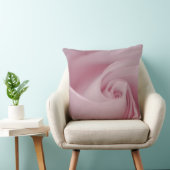 ピンクローズマクロ装飾用クッション クッション (椅子)