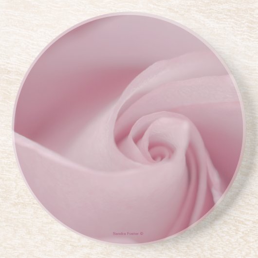 ピンクローズマクロ コースター (正面)