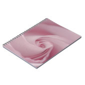 ピンクローズマクロ ノートブック (左側)