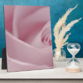 ピンクローズマクロ フォトプラーク (側面)