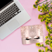 ピンクローズメイクアップアーティストスパークリダイヤモンドロトスラッシュ マウスパッド