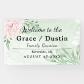 ピンクローズユーカリプタスファミリー懇親会 横断幕 (横)