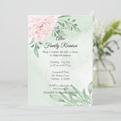 ピンクローズユーカリプツスカレント葉懇親会 招待状 (スタンド正面)