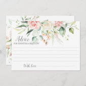 ピンクローズユーカリプトゥスグリーンリーアドバイス | (正面/裏面)