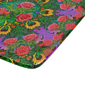 ピンクローズリングや輪4 カッティングボード (角)