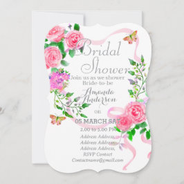 ピンクローズロマンティクスブライダルシャワー シーズンカード