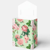 ピンクローズヴィンテージスタイルお気に入り フェイバーボックス (見開き)