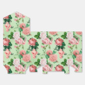 ピンクローズヴィンテージスタイルお気に入り フェイバーボックス (見開き)