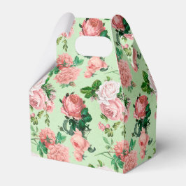 ピンクローズヴィンテージスタイルお気に入り フェイバーボックス