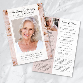 ピンクローズ写真追悼法会 招待状