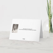 ピンクローズ孫娘バレンタイン シーズンカード (裏面)