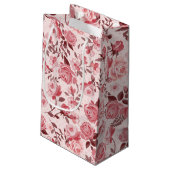 ピンクローズ抱き枕 スモールペーパーバッグ (裏面アングル)