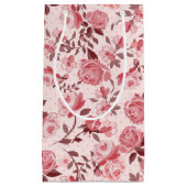 ピンクローズ抱き枕 スモールペーパーバッグ (正面)