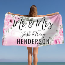 ピンクローズ氏ミセス結婚またはアニバーサリーギフト